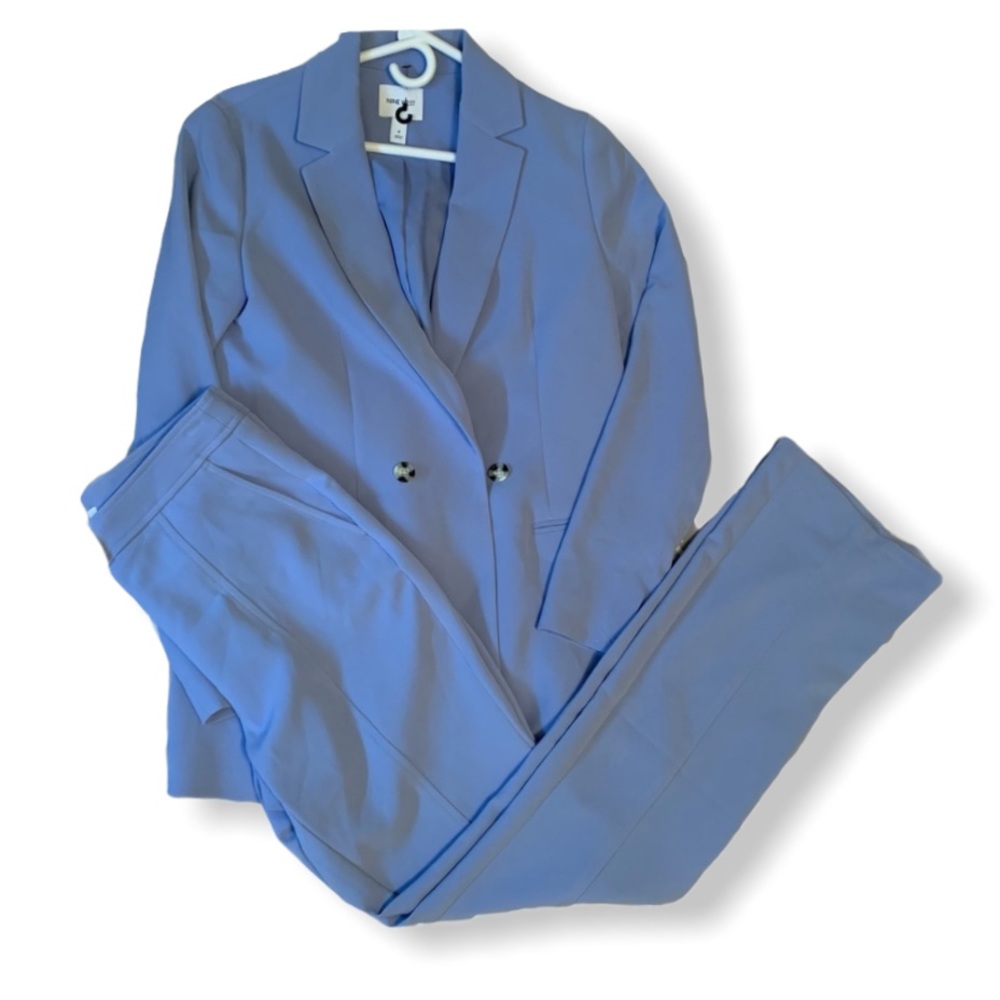 NWOT Nine West Periwinkle Blue Suit